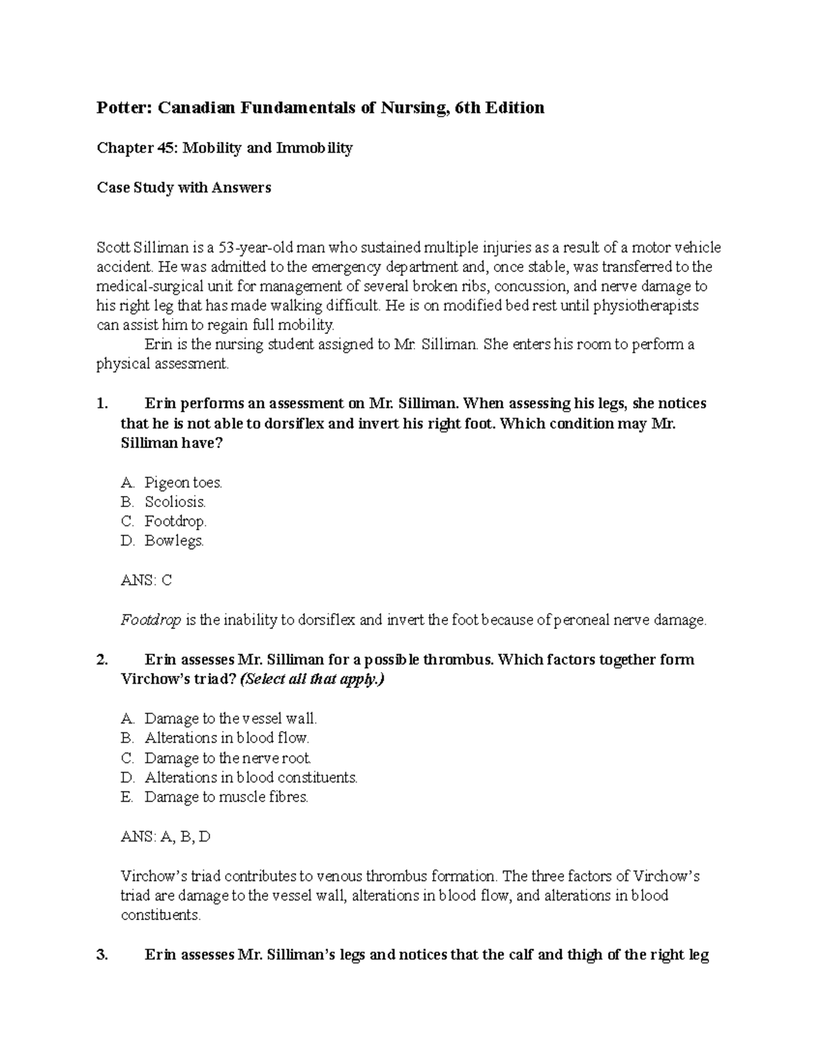 Chapter 45- Mobility and Immobility - Potter: Canadian Fundamentals of ...