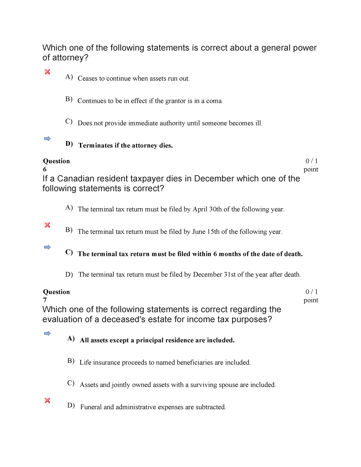 Chapter - 16 - Wrong Questions - Quizzes - Which One Of The Following ...