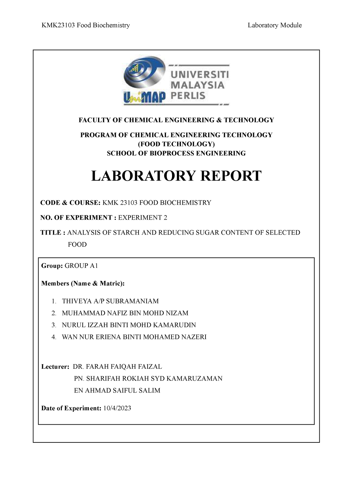 Understanding starch functionality