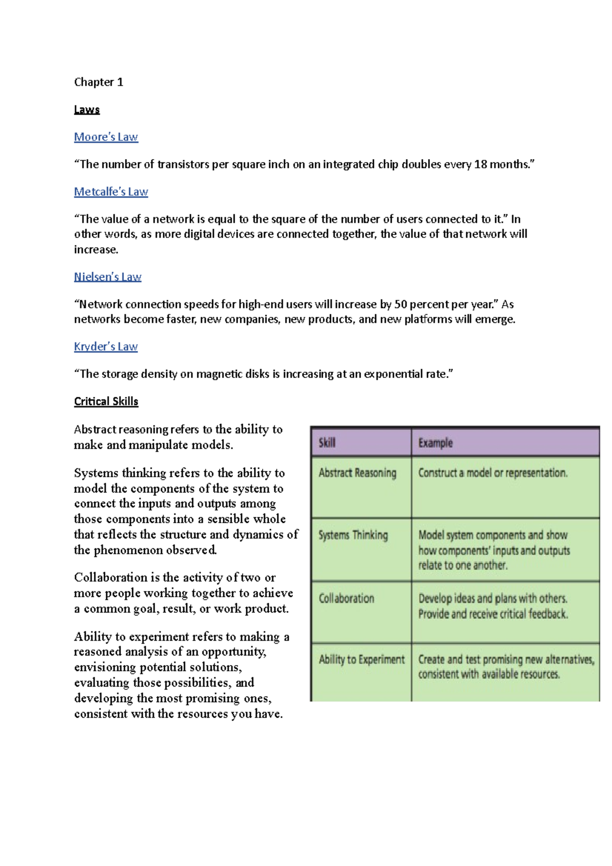 Docx (29) - Information Systems in business - entire course notes ...