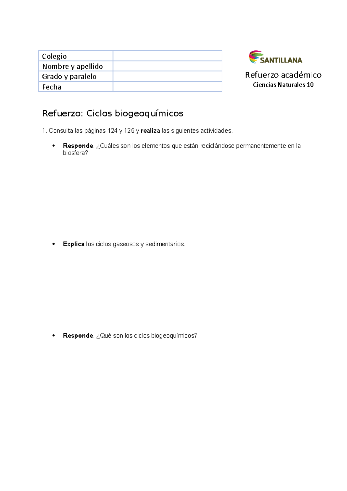 CN10 U5 R1 Pr ctica Academica Colegio Nombre Y Apellido Grado Y 