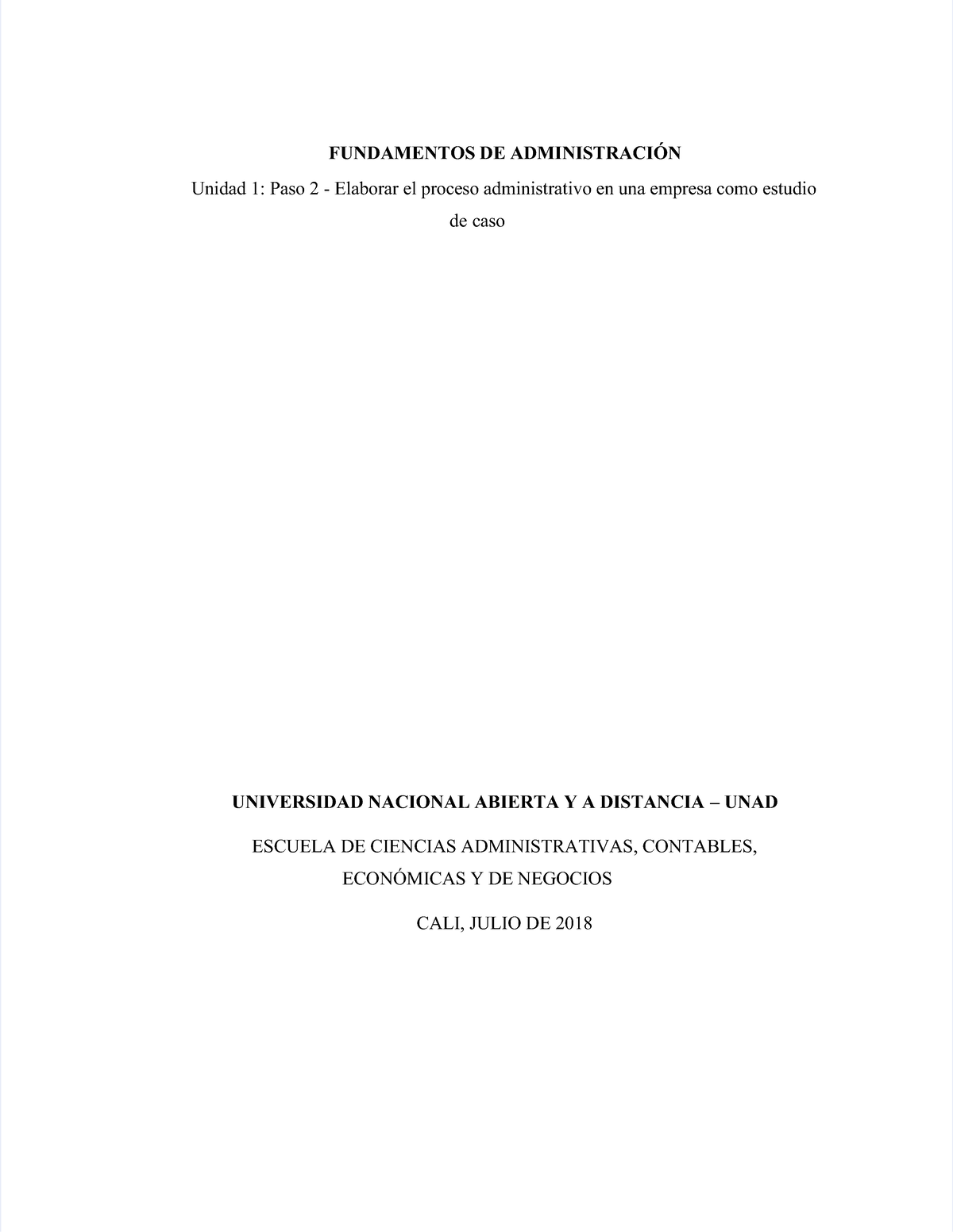 Pdf-paso-2-fundamentos-de-administracion-unad Compress - FUNDAMENTOS DE ...