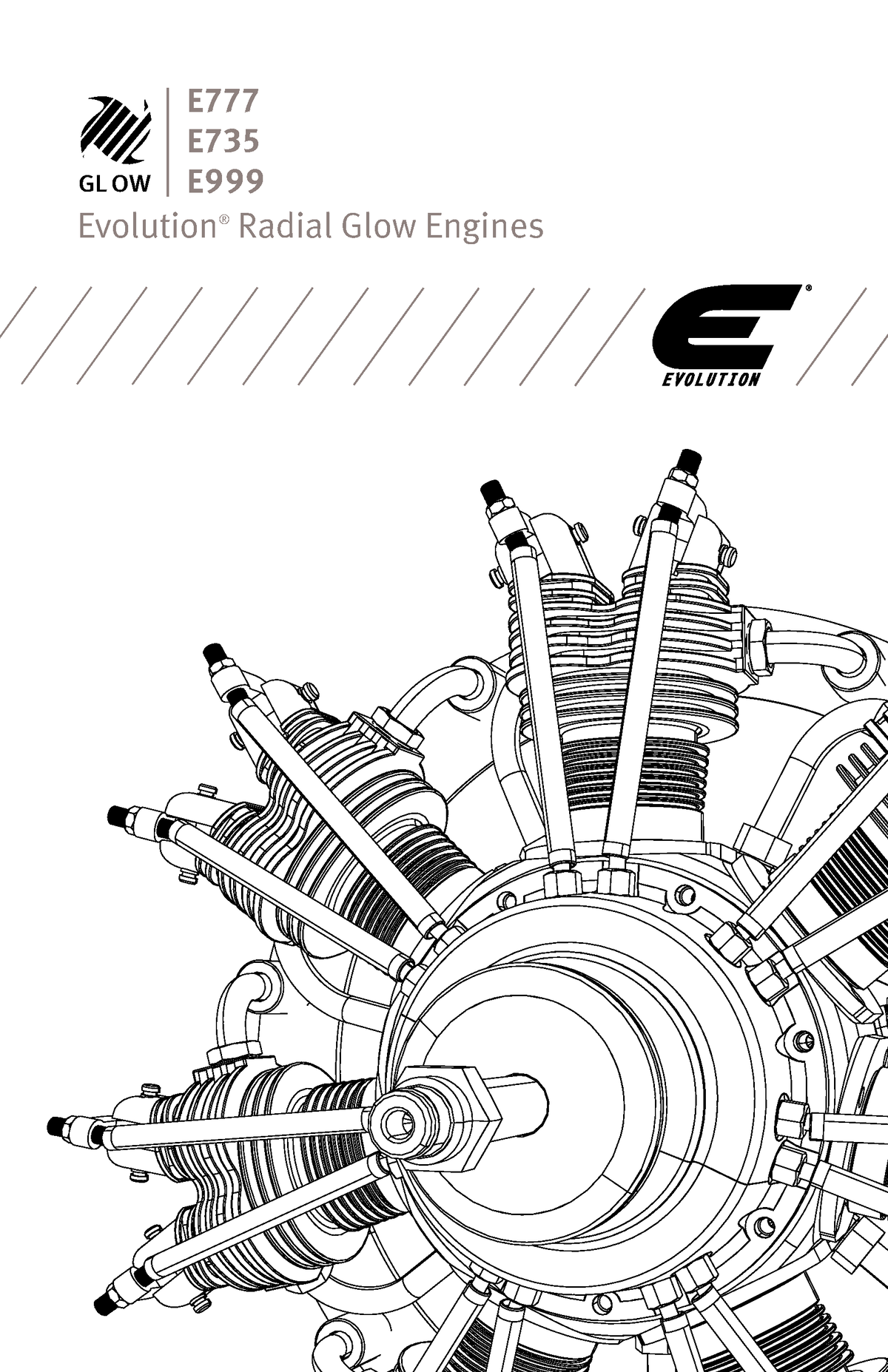 EVO Radial Glow-Manual - E 777 E 735 GL OW E 999 Evolution ® Radial Glow  Engines EN WARNING: Read - Studocu