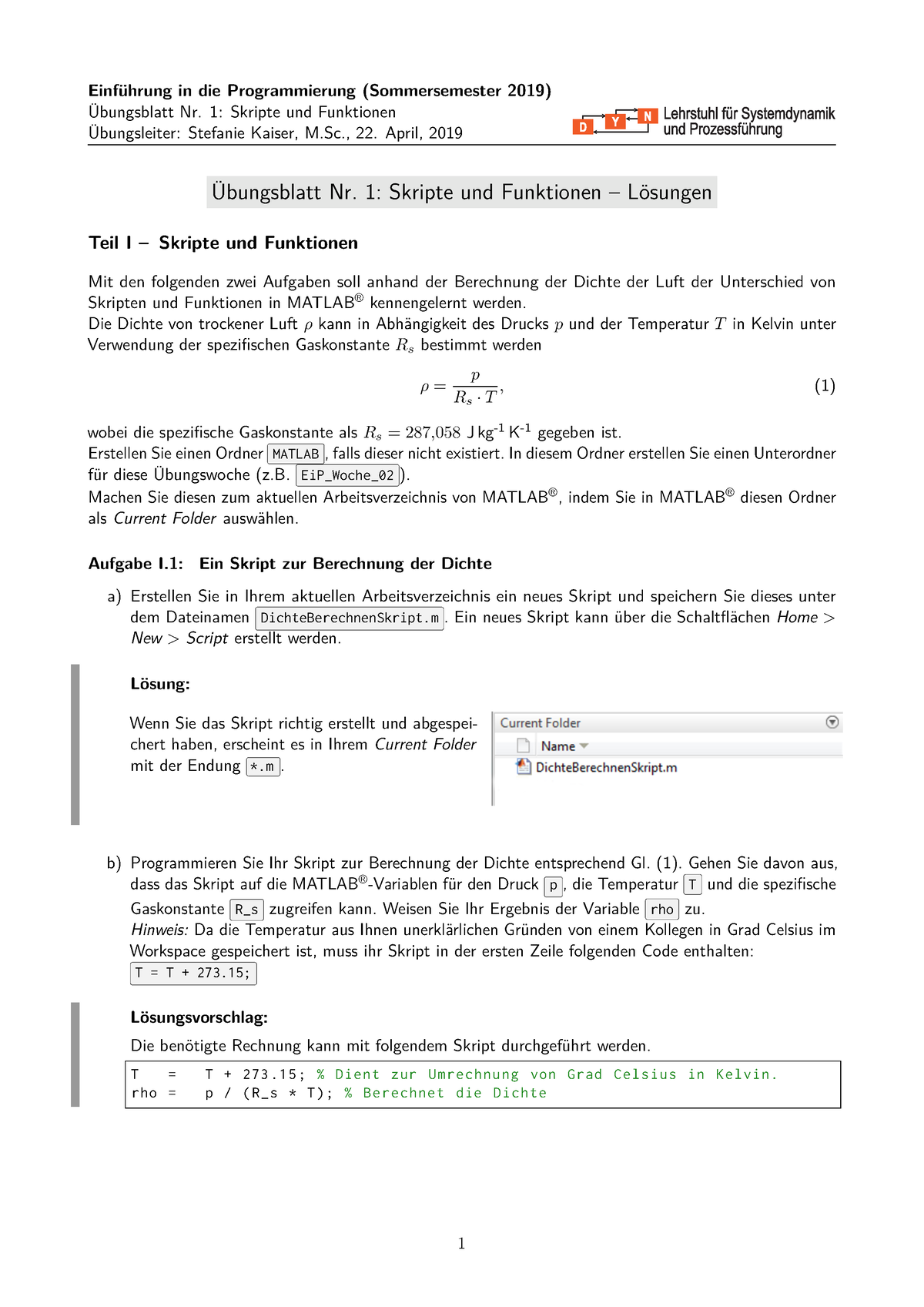 02 EIP Skripte Funktionen Uebung Loesung - Übungsblatt Nr. 1: Skripte ...