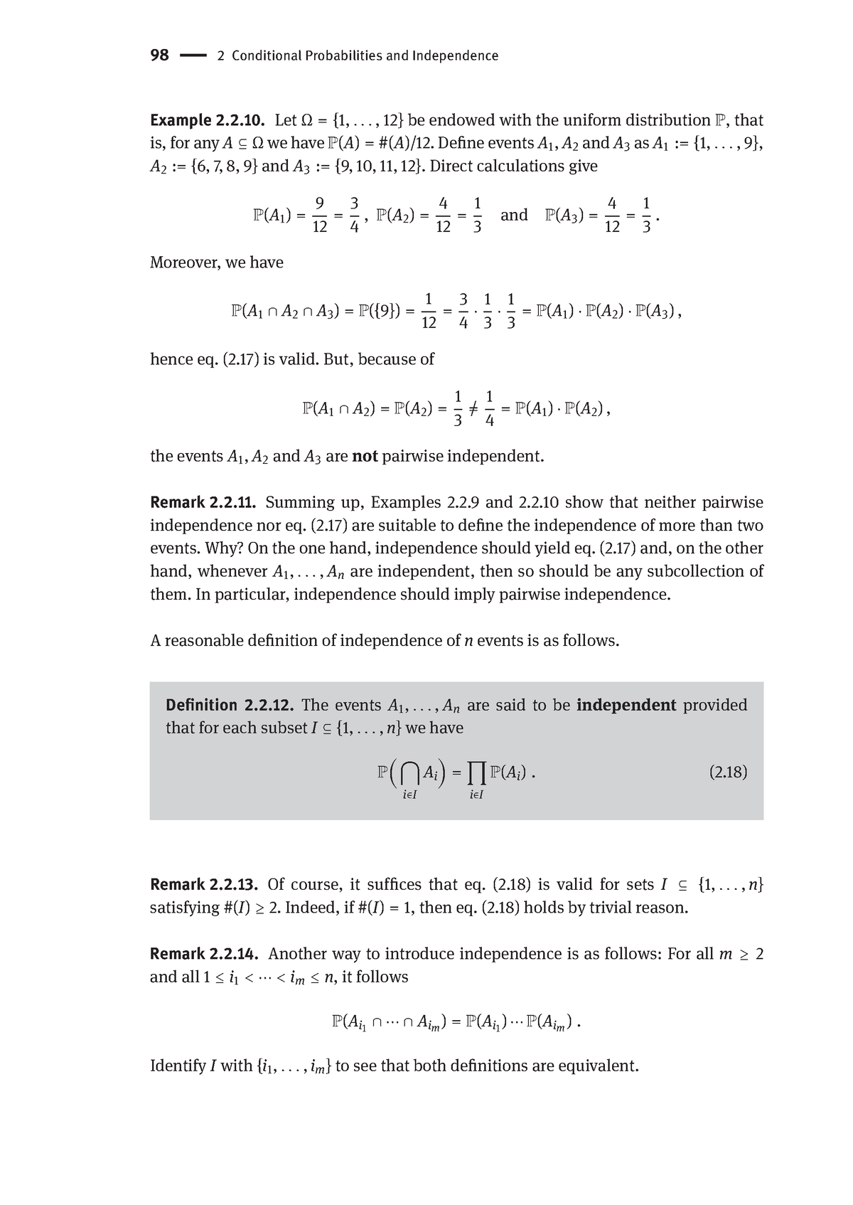 Probability Theory A First Course in Probability Theory and Statistics ...