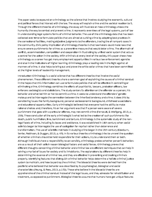 How Do We Measure Crime How D W Measur Crim Basic Procedures Of