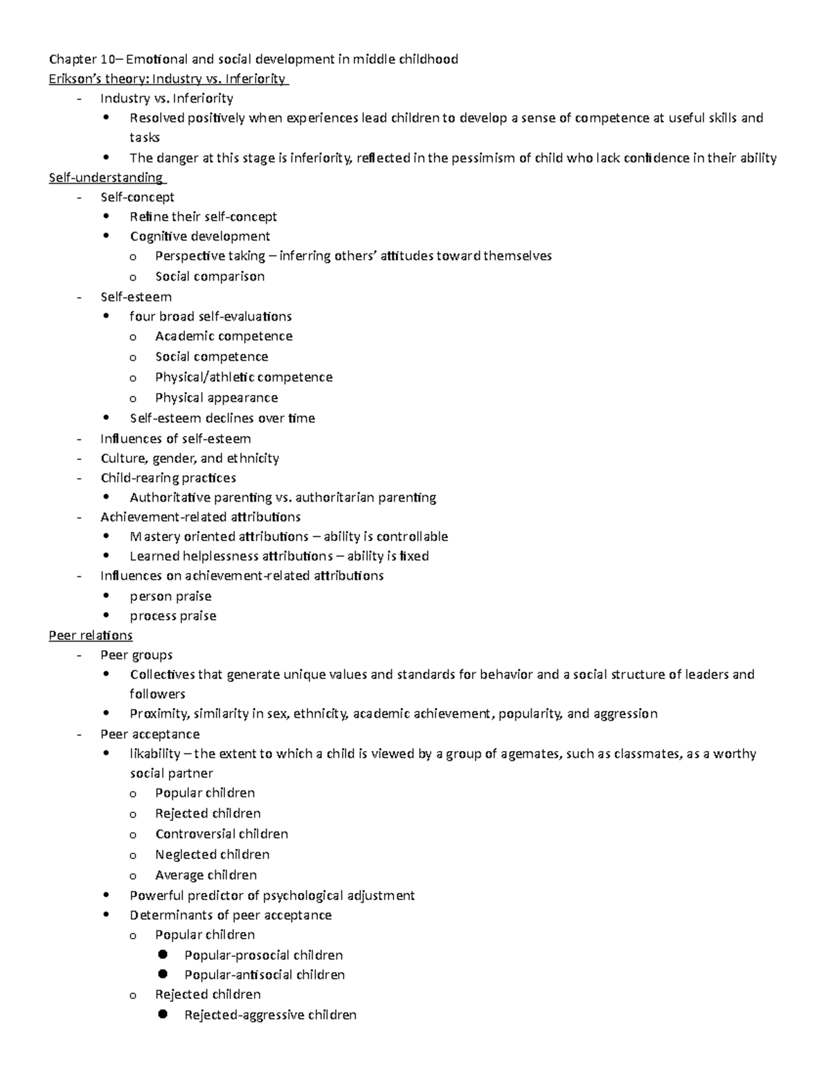 Ch10 Handout - emotional and social development in middle childhood ...