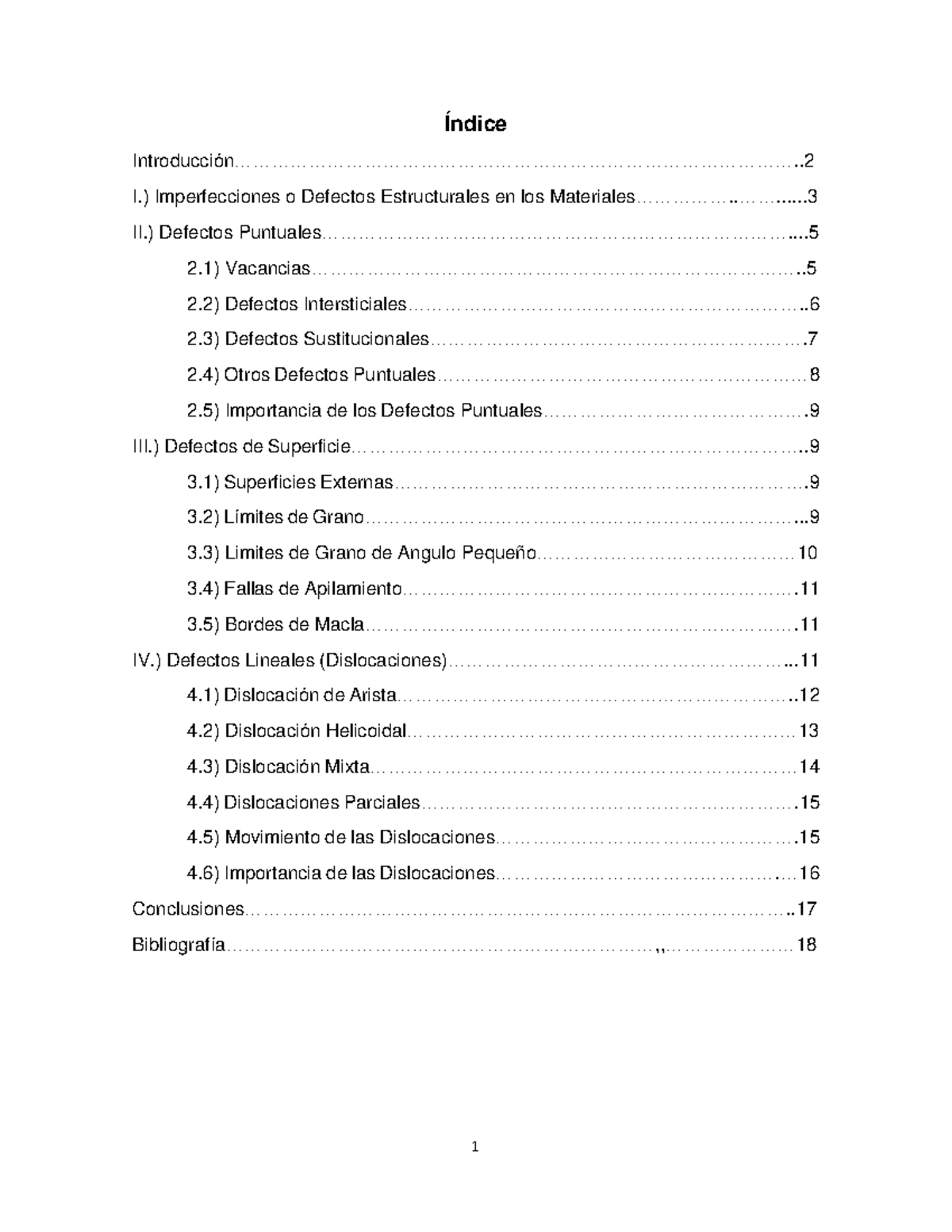Defectos en las Estructuras Cristalinas - I.) Imperfecciones o Defectos ...