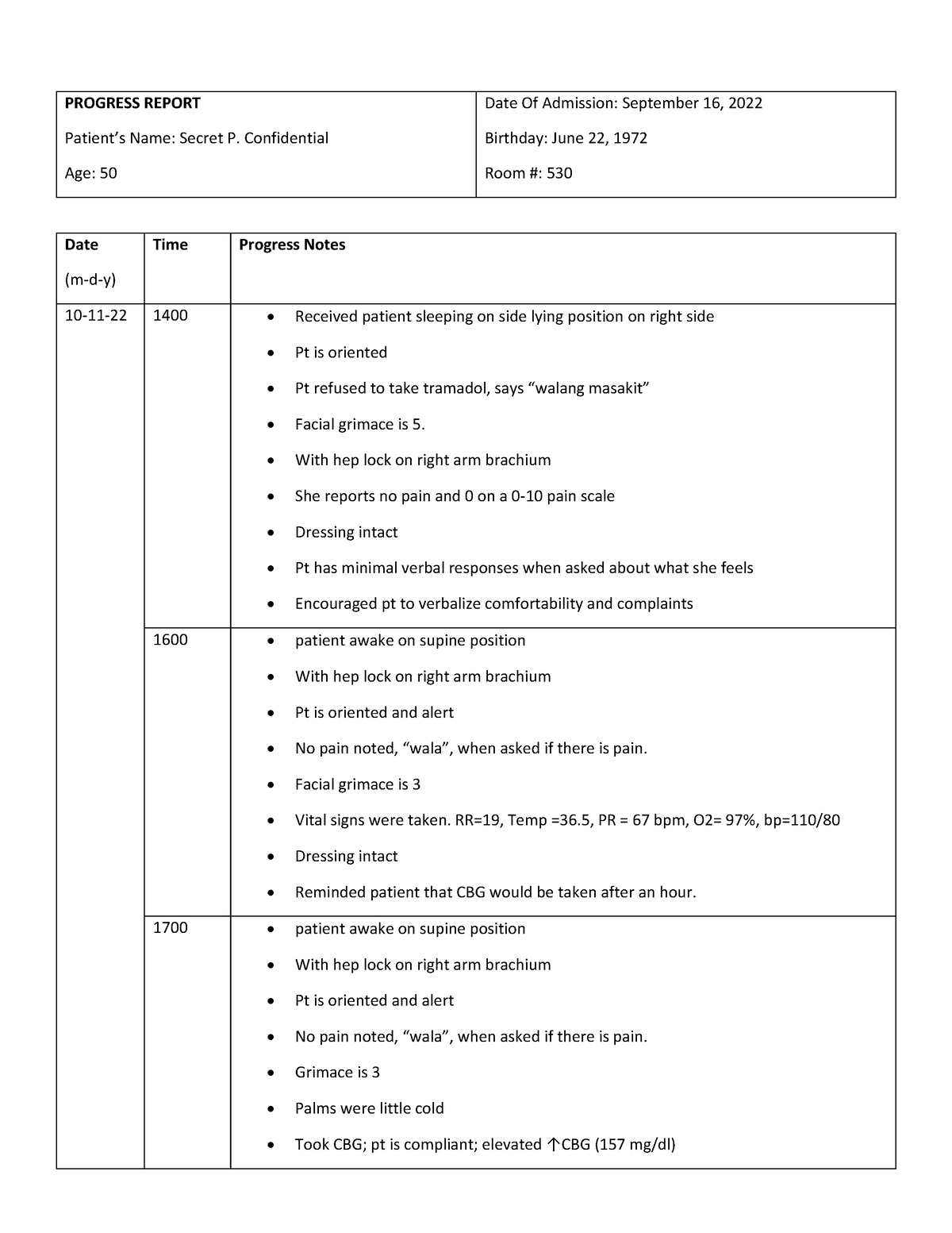 sample-progress-notes-ncp-progress-report-patient-s-name-secret-p