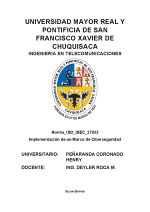 Colecta De Información - UNIVERSIDAD MAYOR, REAL Y PONTIFICIA DE SAN ...