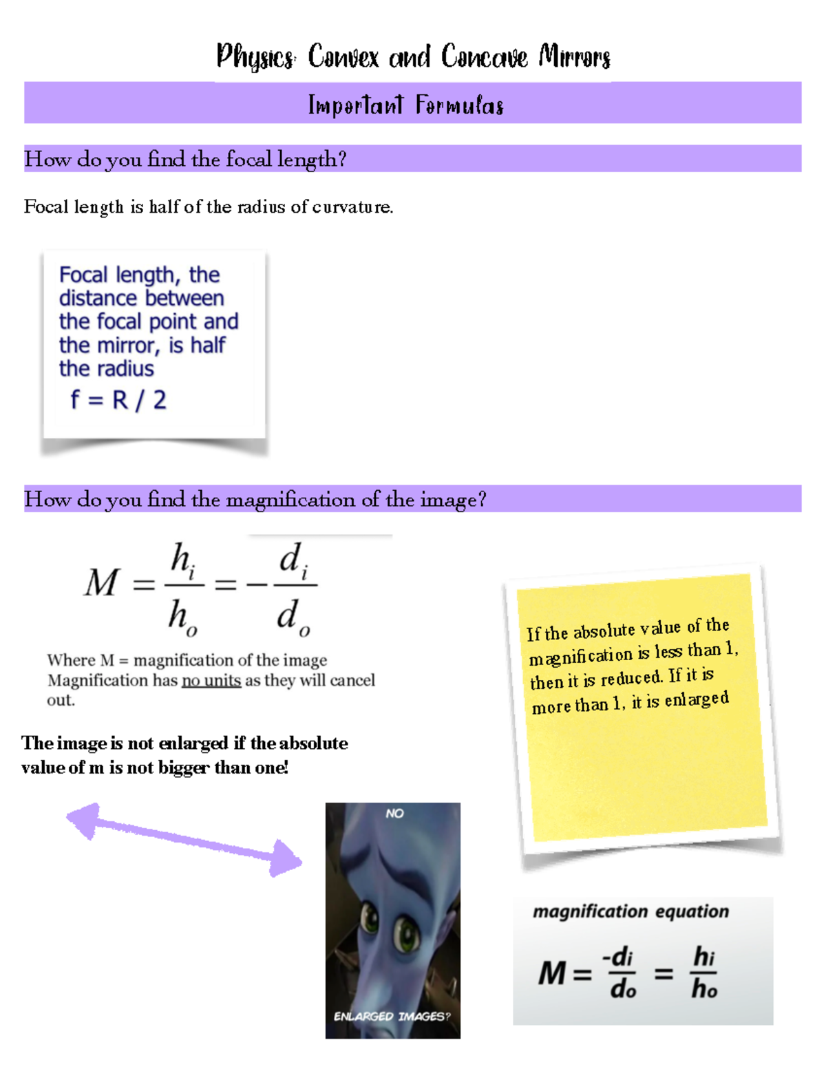 Concave and Convex Mirrors- Final - Physics: Convex and Concave Mirrors ...