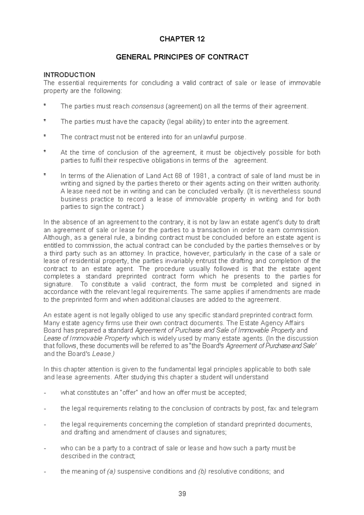 JHY101 Study Notes Vol 2 Pt B - CHAPTER 12 GENERAL PRINCIPES OF ...