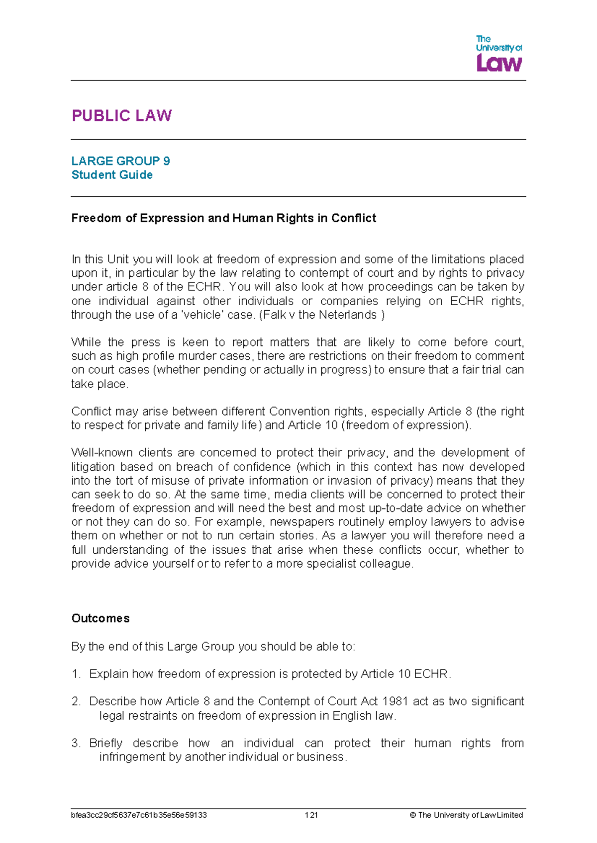 2324 pub lg09 ce01 student guide - PUBLIC LAW LARGE GROUP 9 Student ...