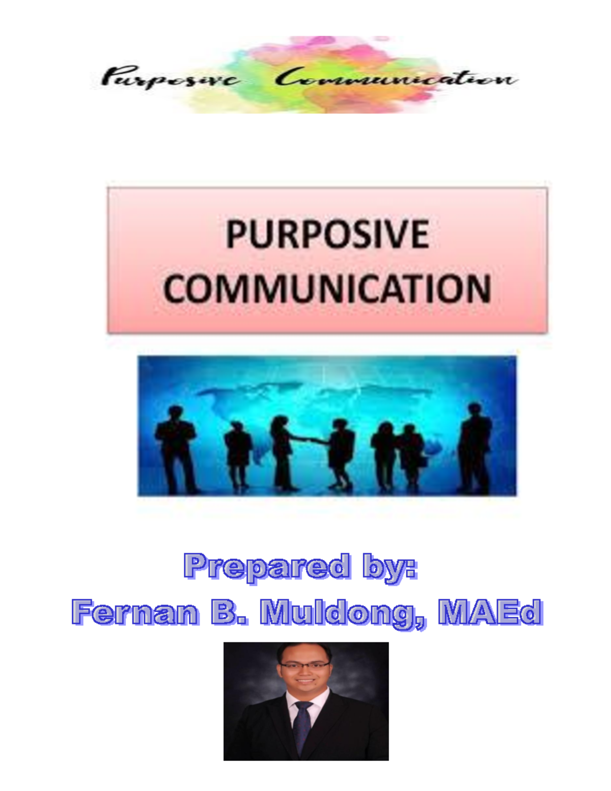 research topic about purposive communication