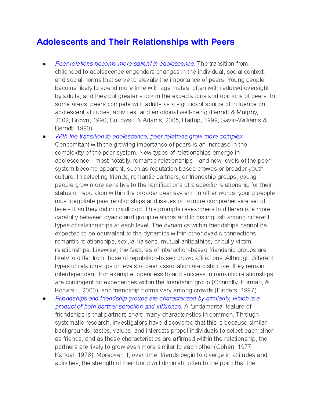 Developmental, Unit 4 - Socio cultural context for human development ...