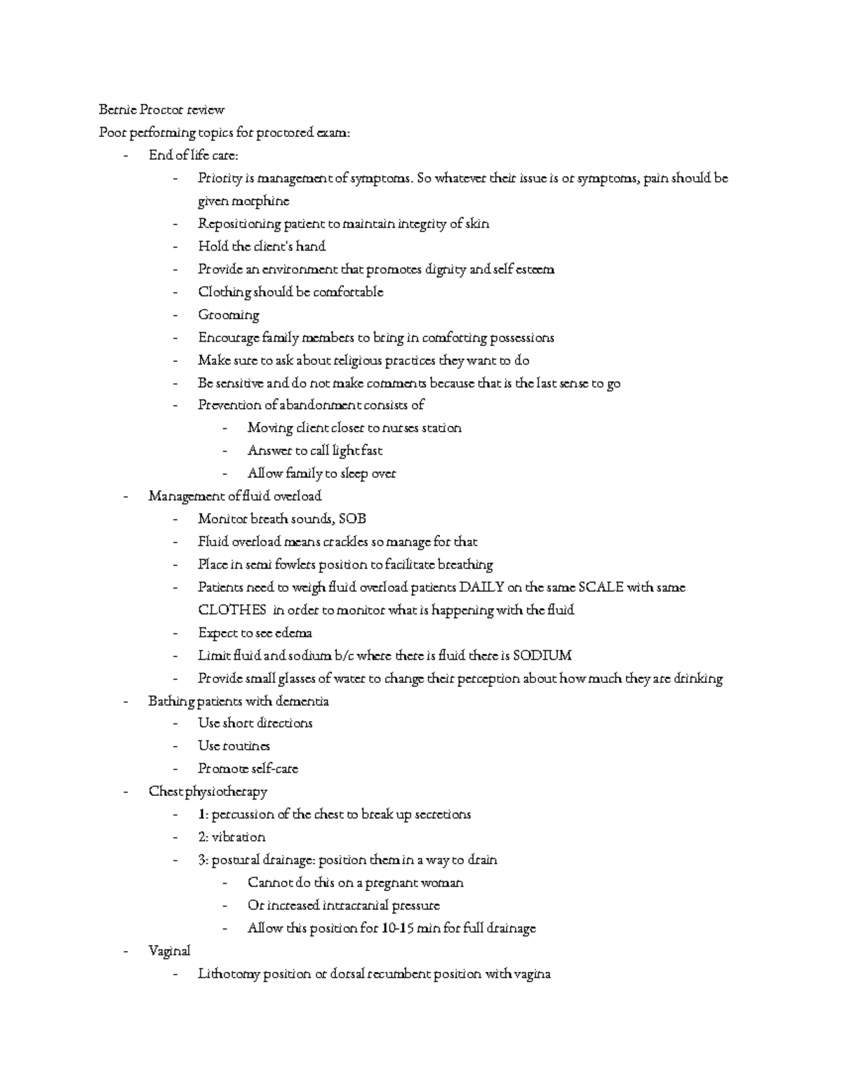 Bernie proctor review - Bernie Proctor review Poor performing topics ...