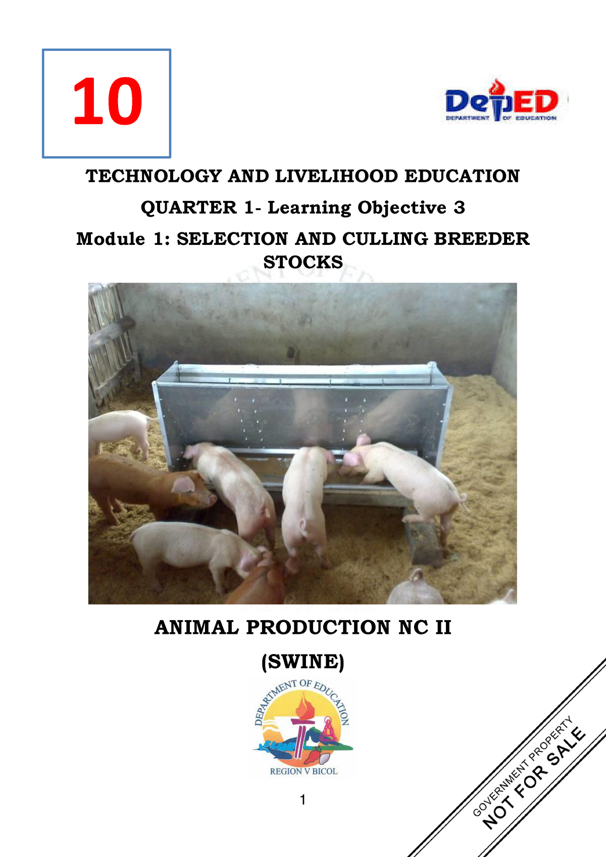 undergraduate research topics in animal production