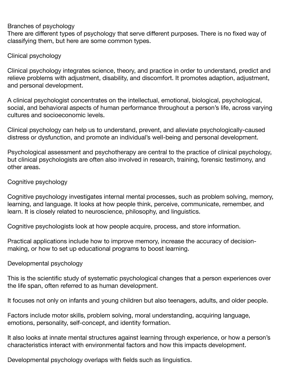 Branches Of Psychology Branches Of Psychology There Are Different   Thumb 1200 1575 