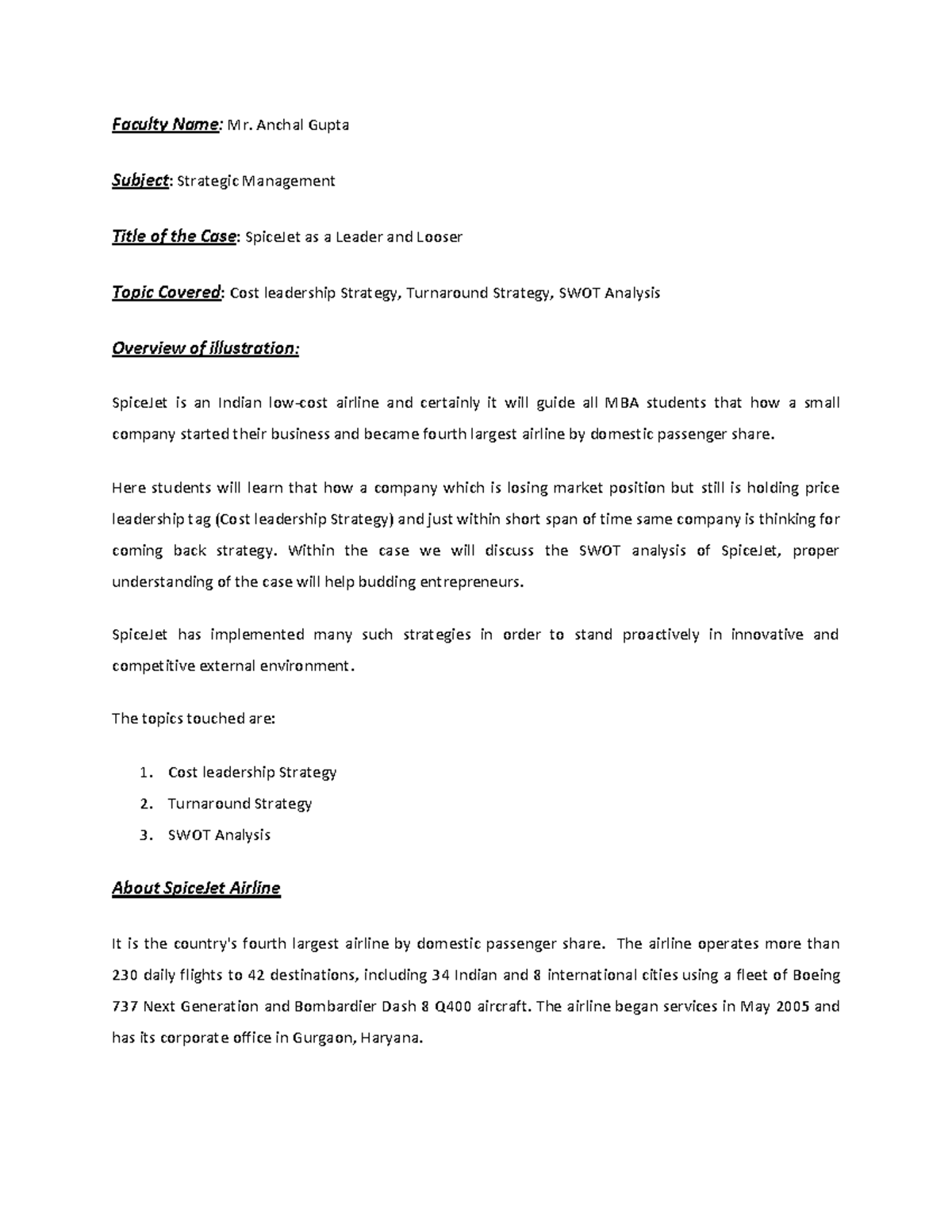 Spicejet marketing strategy picture