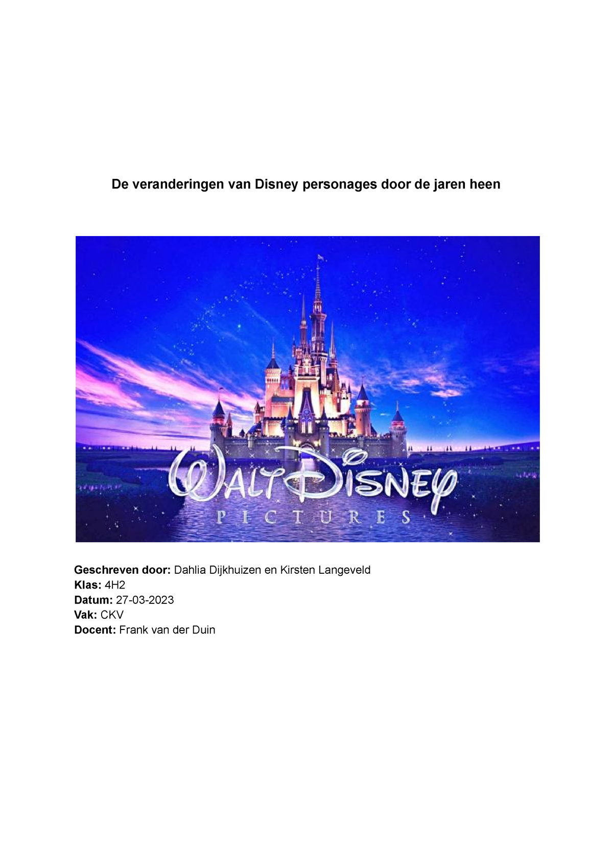 De veranderingen van Disney personages door de jaren heen - We gaan het ...