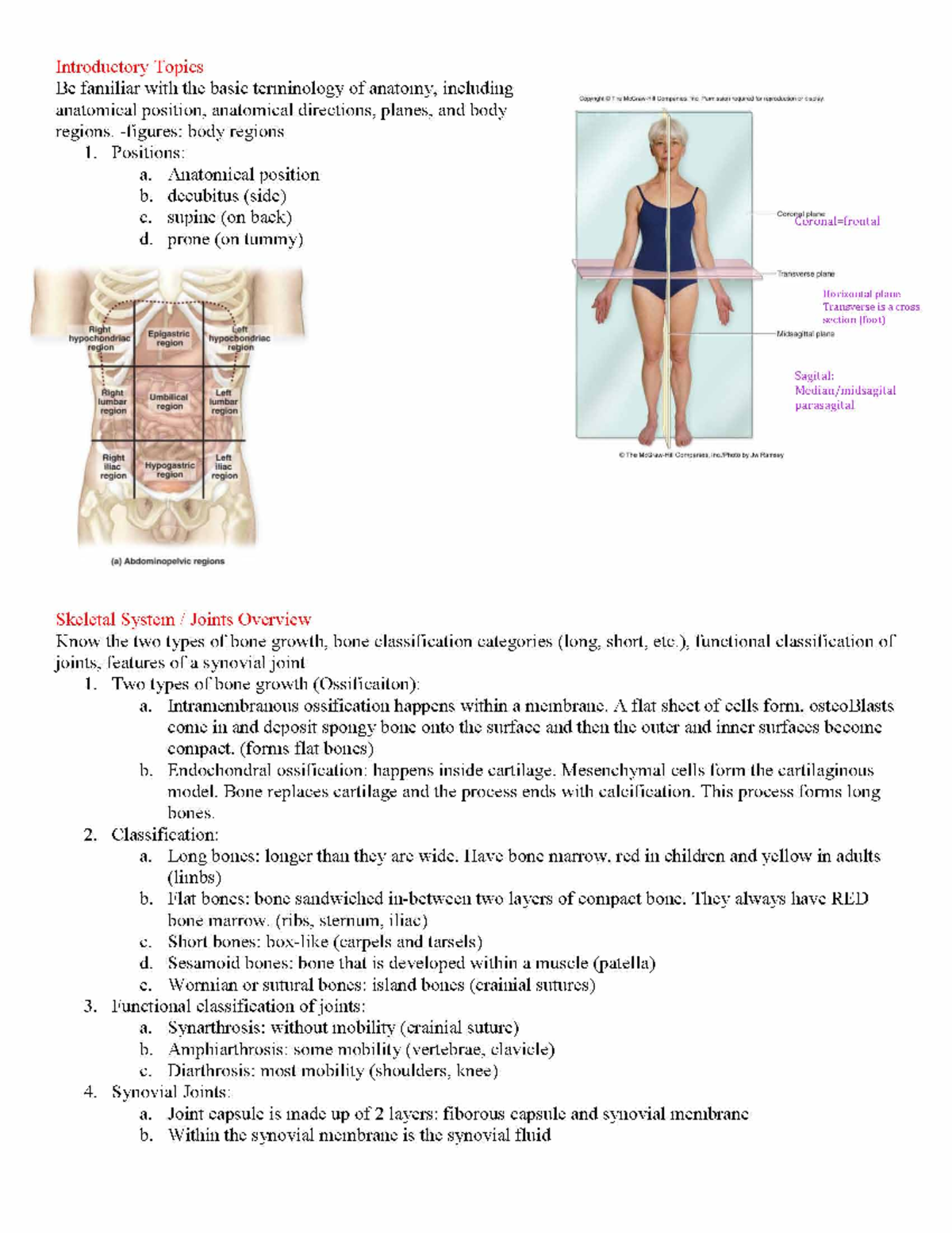 Lecture notes, course . - Notes Introductory Topics - ANTR 350 - Studocu