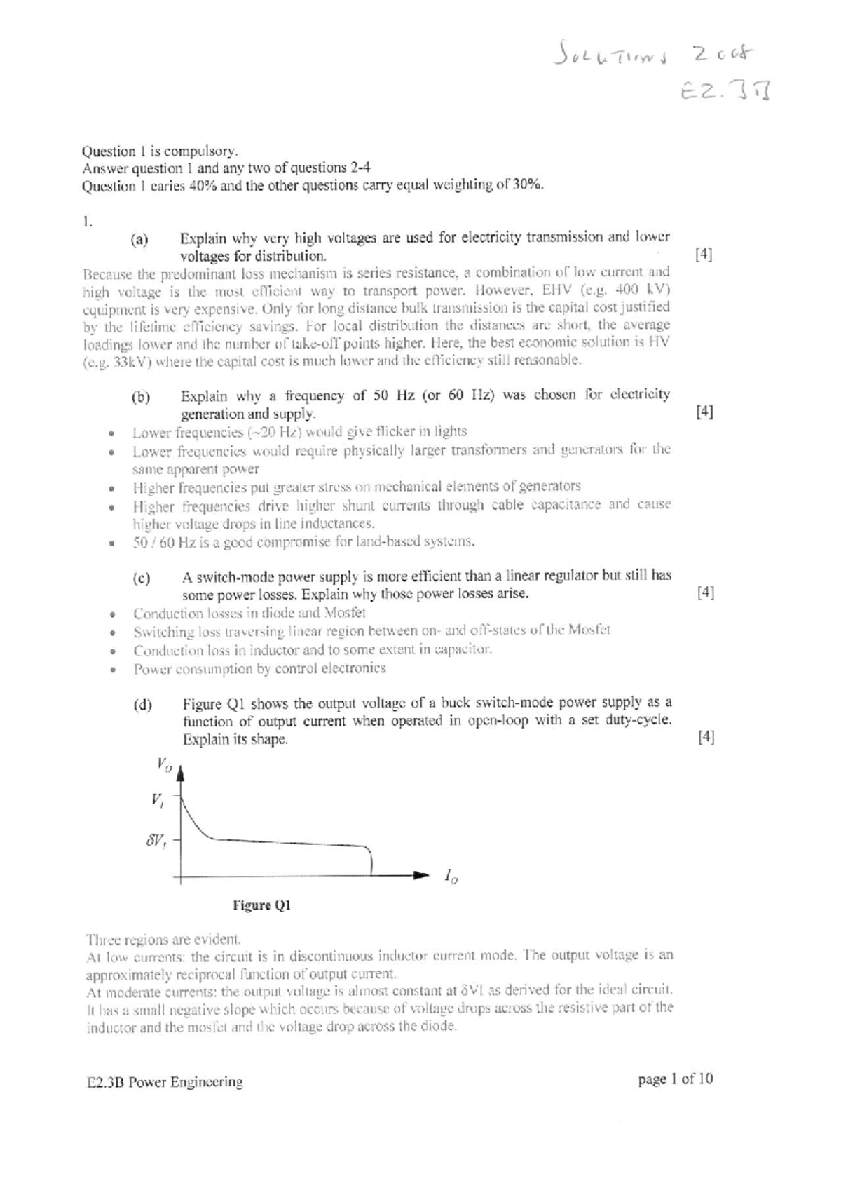 Exam 2008, Answers - Studocu