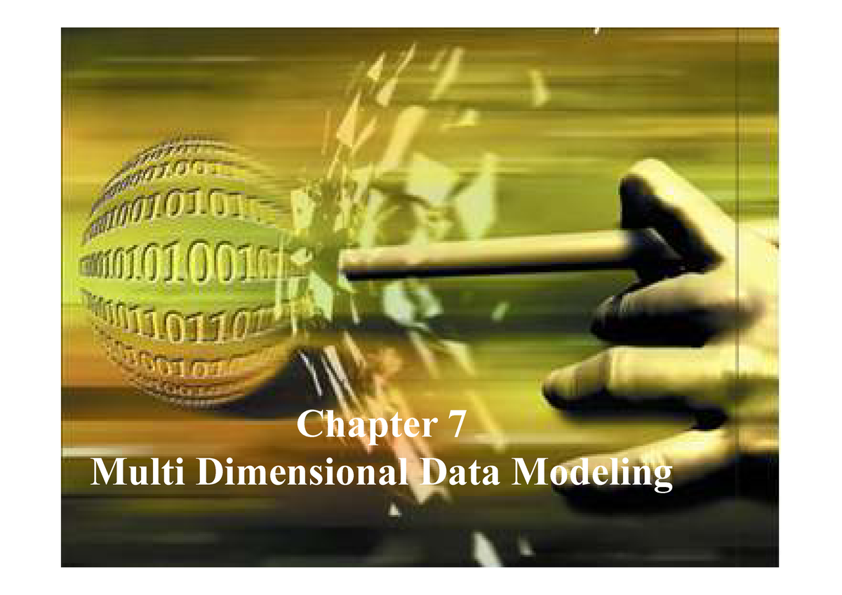 Multidimensional Data Modeling - Fundamentals Of Business Analytics ...