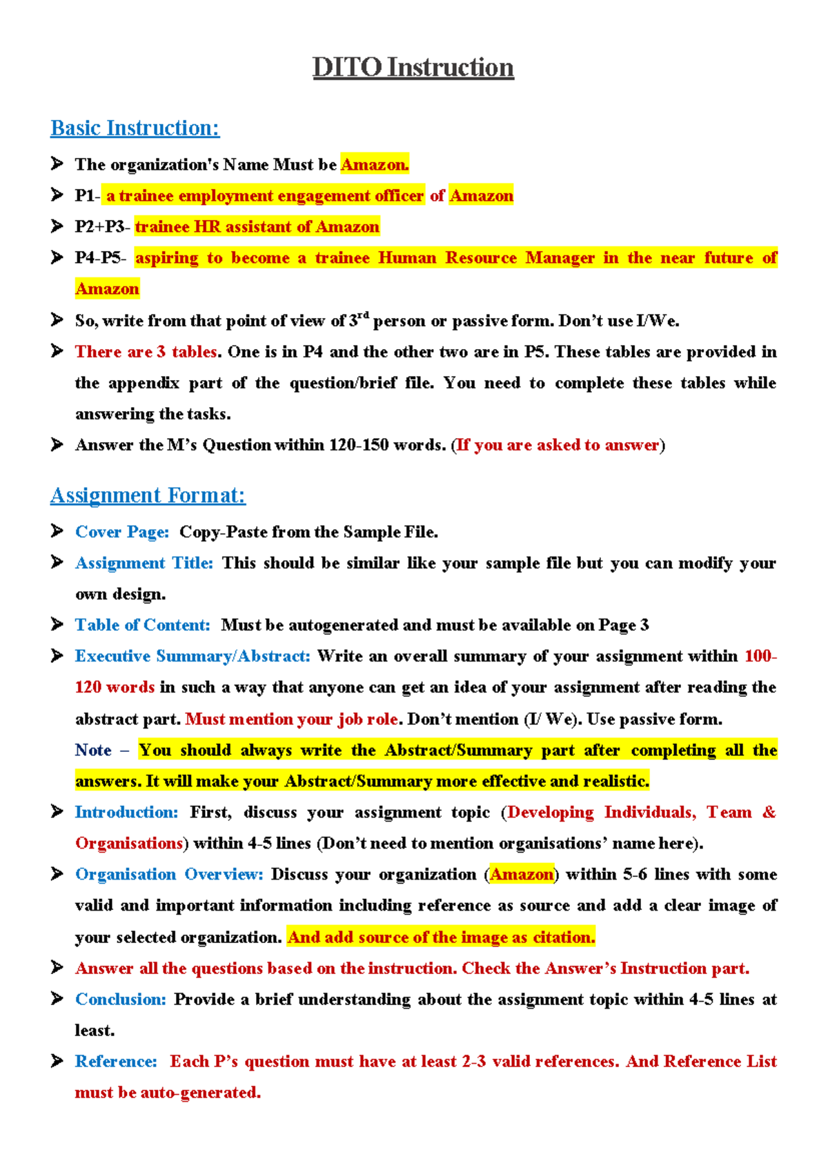 DITO Instruction - Digital technology - DITO Instruction Basic ...