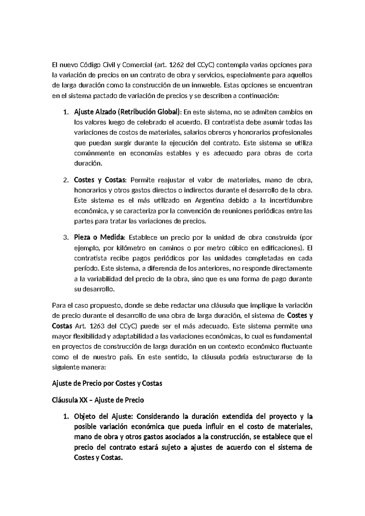Actividad 1 - El nuevo Código Civil y Comercial (art. 1262 del CCyC ...