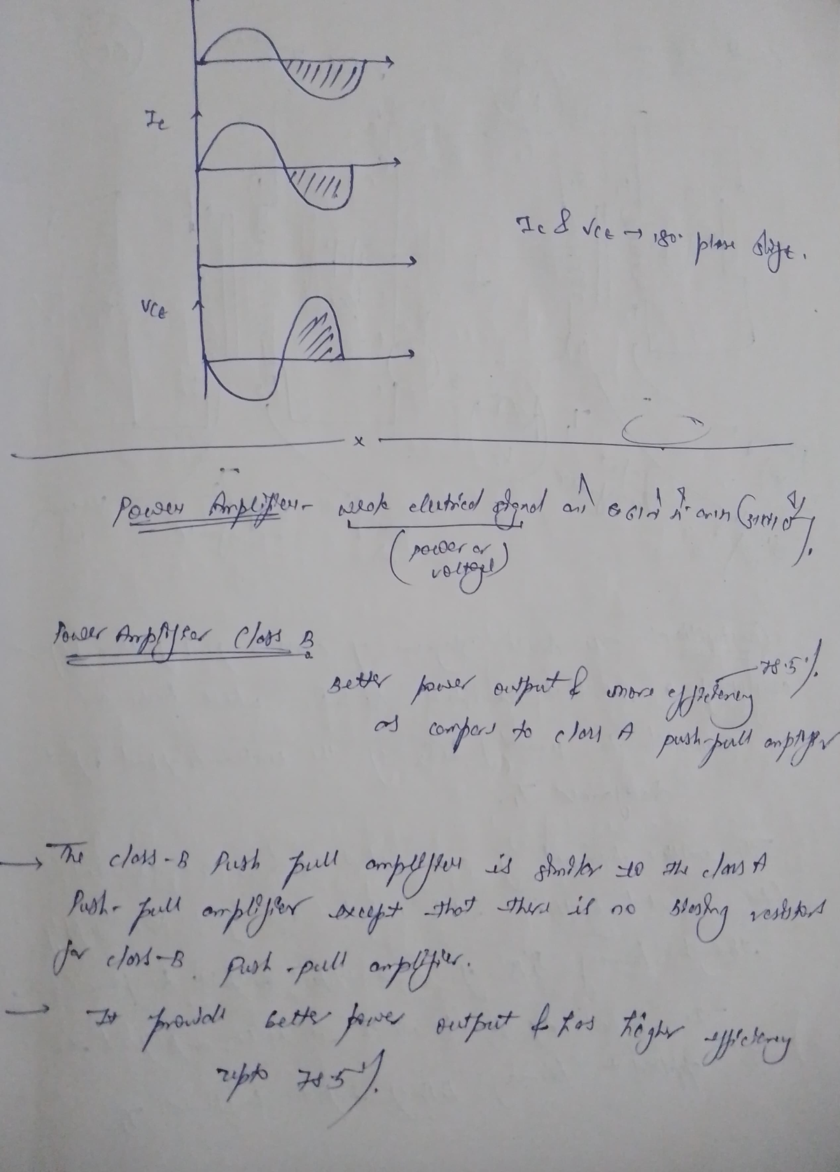 Power Amplifier Class B - Basic Electrical Engineering - Vn Coastnuton ...