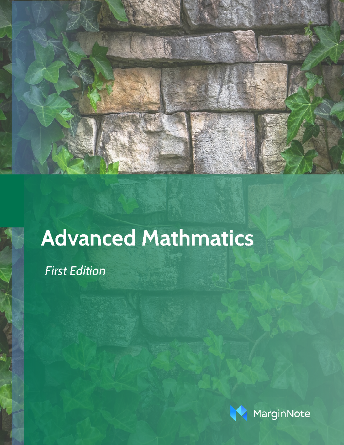Advanced Mathmatics - Advanced Mathmatics First Edition Part 1 1 ...
