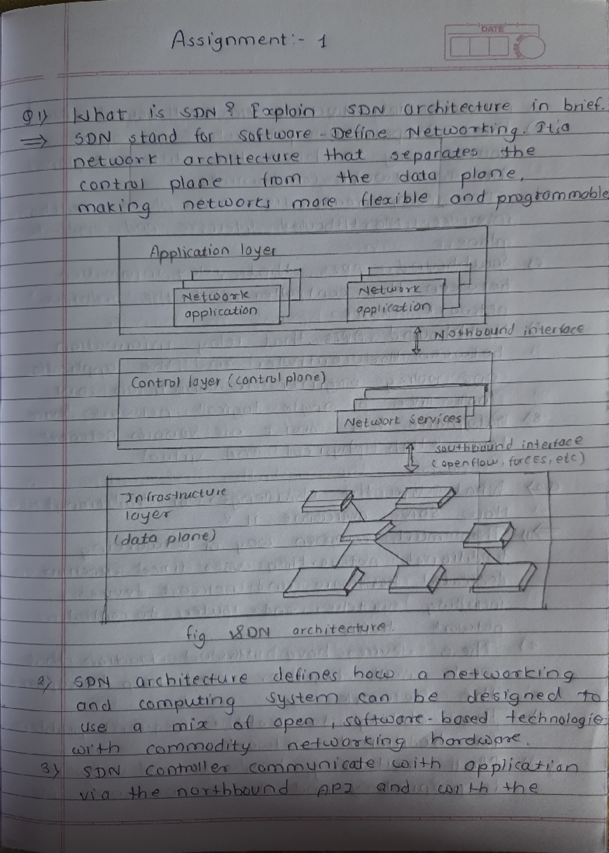 Assignment 1,2 sdn 1,2,3 hpc 1,2 bi - Computer Engineering - Studocu