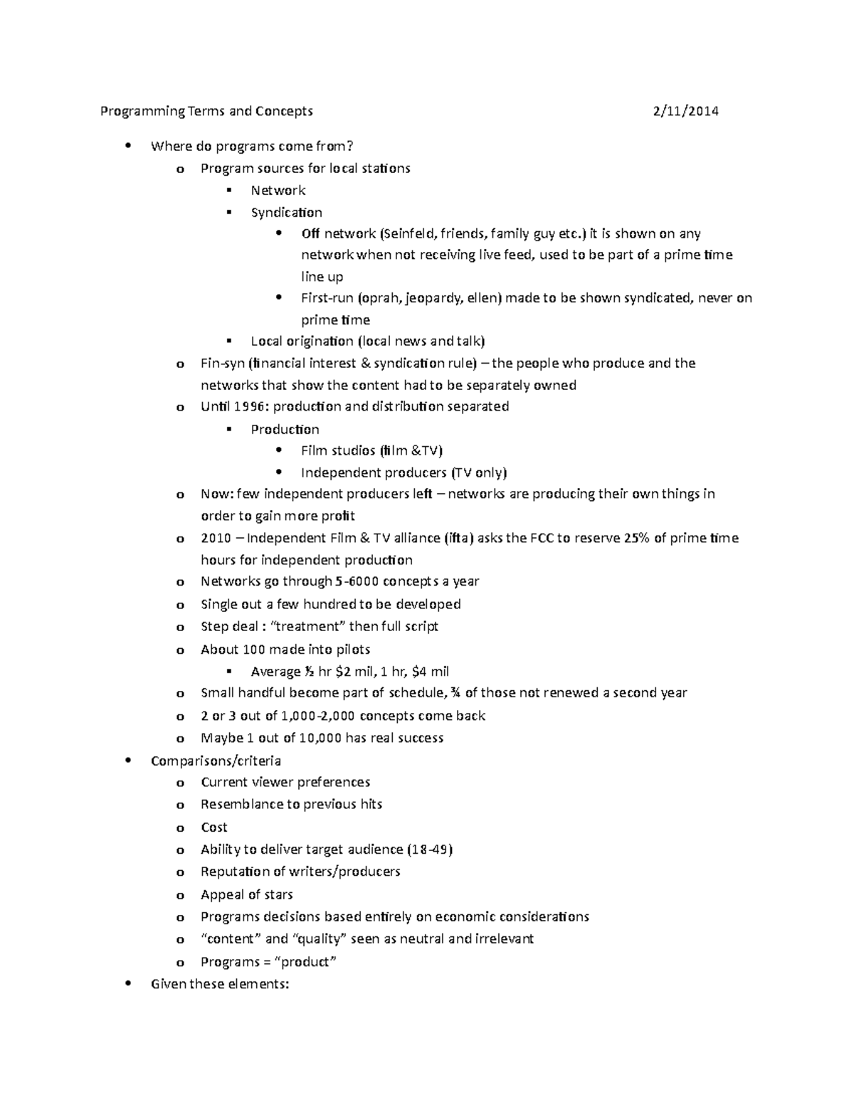 Programming Terms and Concepts 2 - Programming Terms and Concepts 2/11 ...