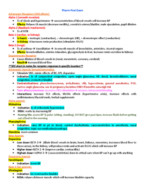 Chap. 19 - Adrenergic-Blocking Drugs - Chapter 19 Adrenergic-Blocking ...