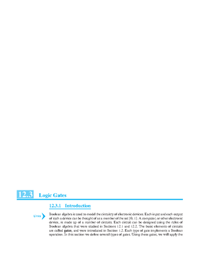 Discrete Mathematics Chapter 12 Boolean Algebra and Logic Gates - 12 C ...
