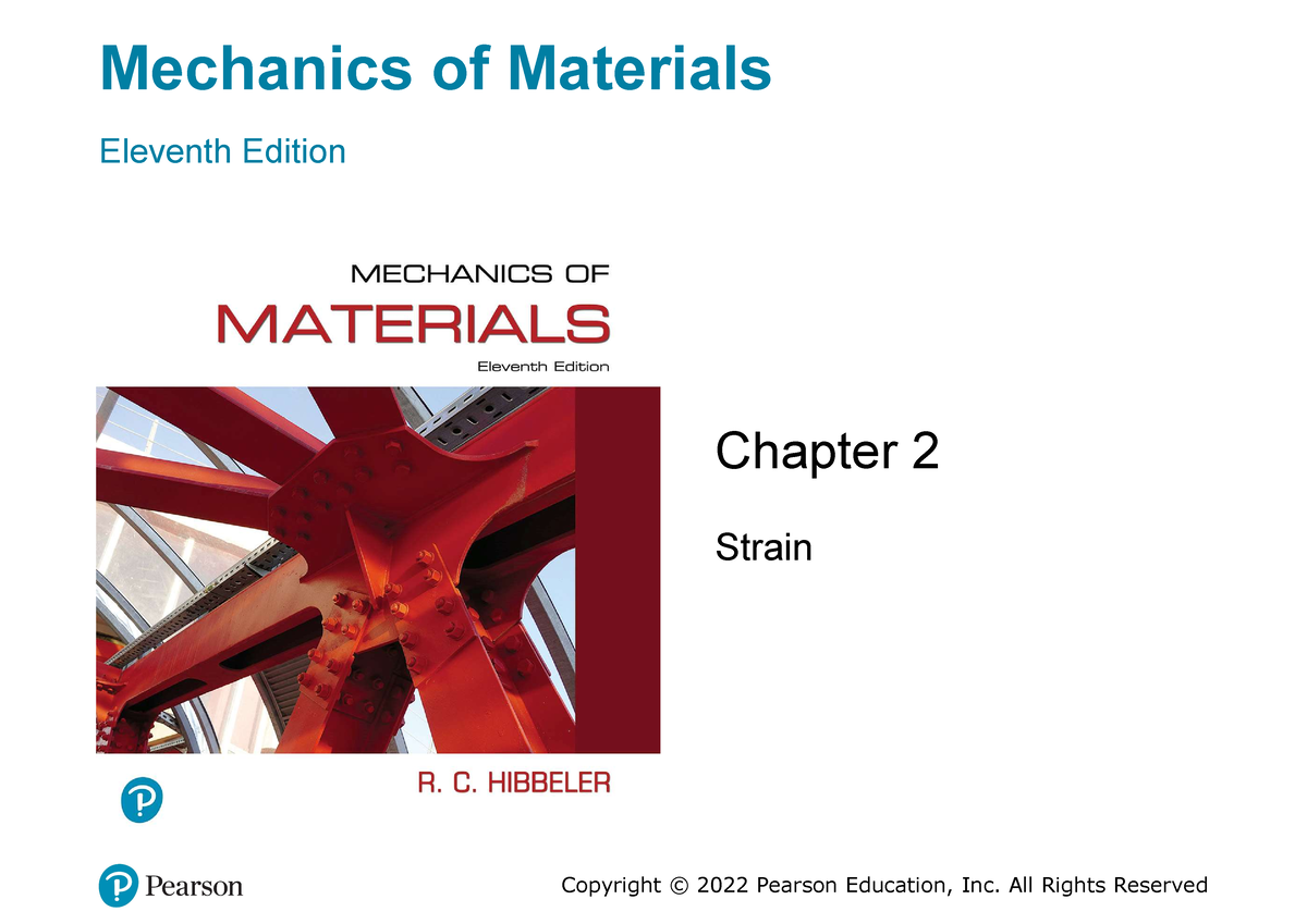 Stress Mechanics Of Materials - Mechanics Of Materials Eleventh Edition ...