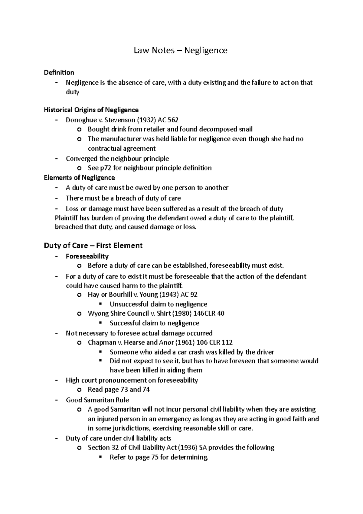 sample-answer-law-245-negligence-business-law-uitm-studocu