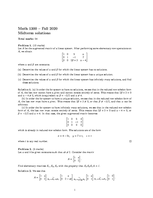 RREF Practice - Instructions: Find the reduced row echelon form of each ...