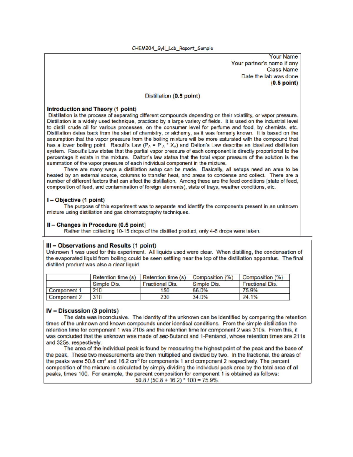 Lab Report Format Organic Chem 1 Spring 22 Ch 203 Name File L8 Last Name Studocu Lab Report Format Organic Chem 1 Spring 22 Ch 203 Name File L8 Last Name Studocu