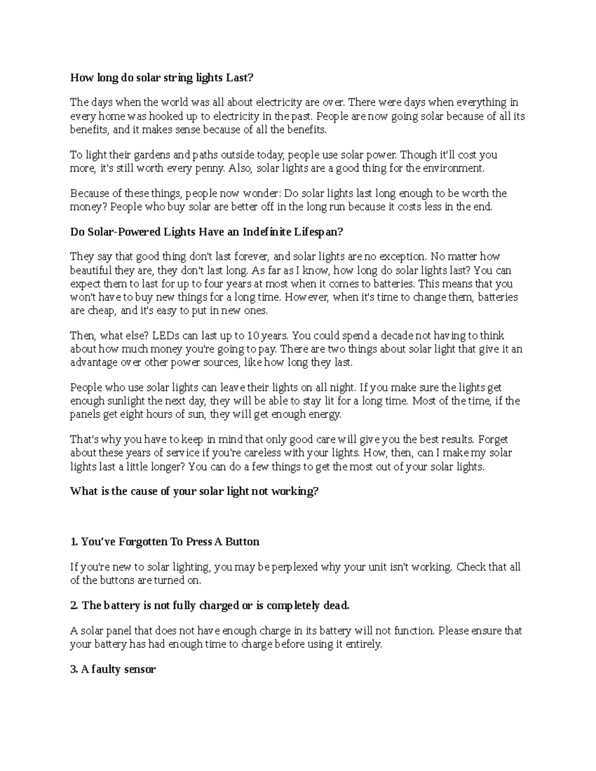 Untitled document.edited (13) How long do solar string lights Last