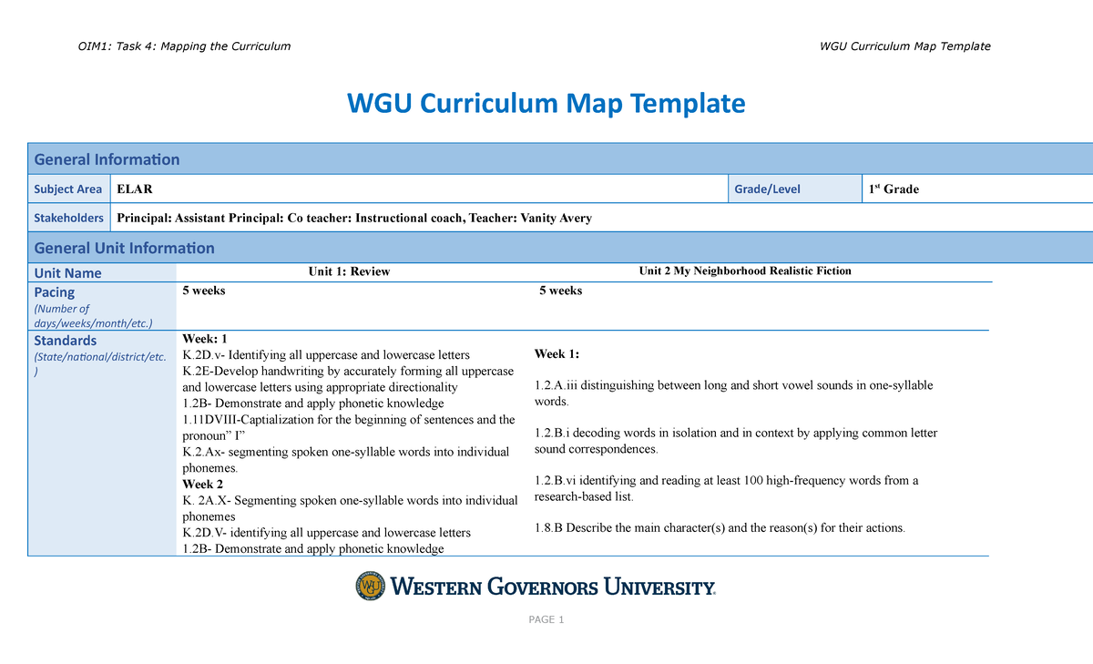 task-4-wgu-curriculum-map-template-general-information-subject-area