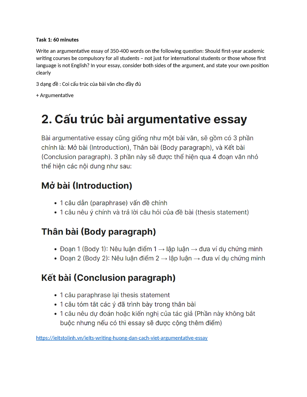 argumentative essay 350 words