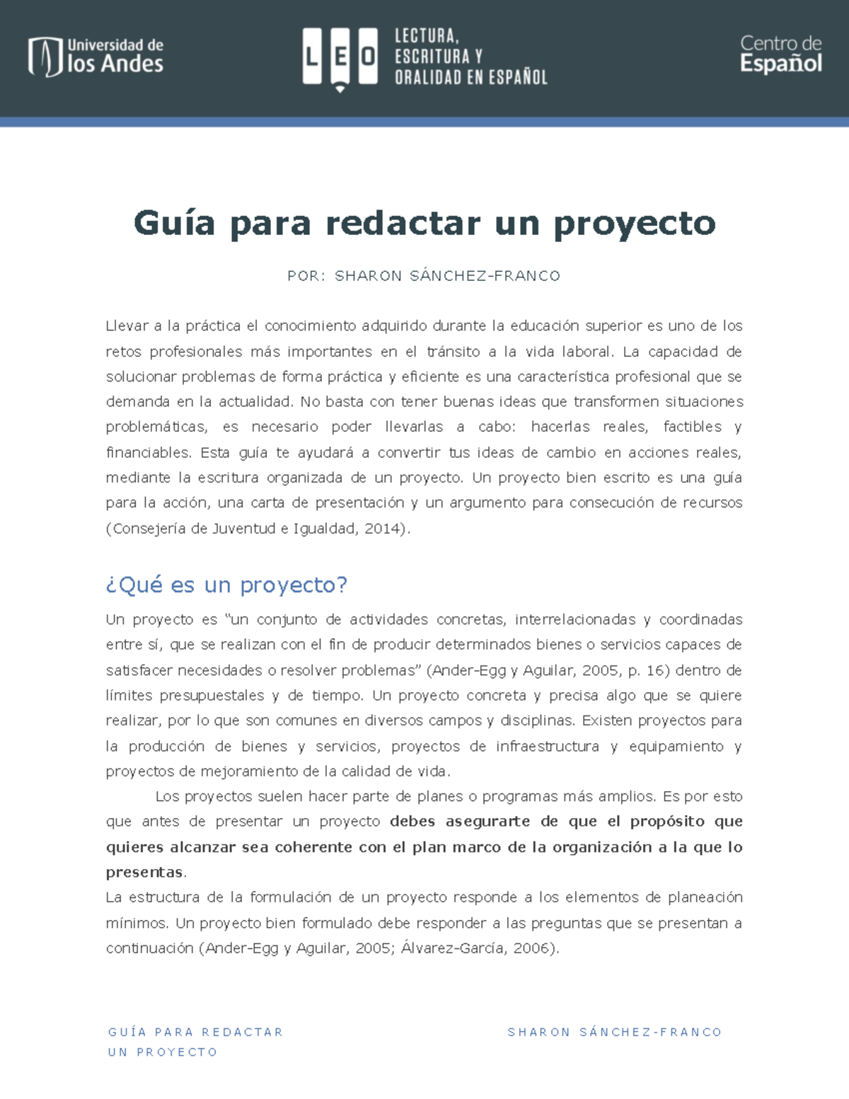 Redactar-proyectos Practica Profesional Uno Y Dos De La Corporación ...