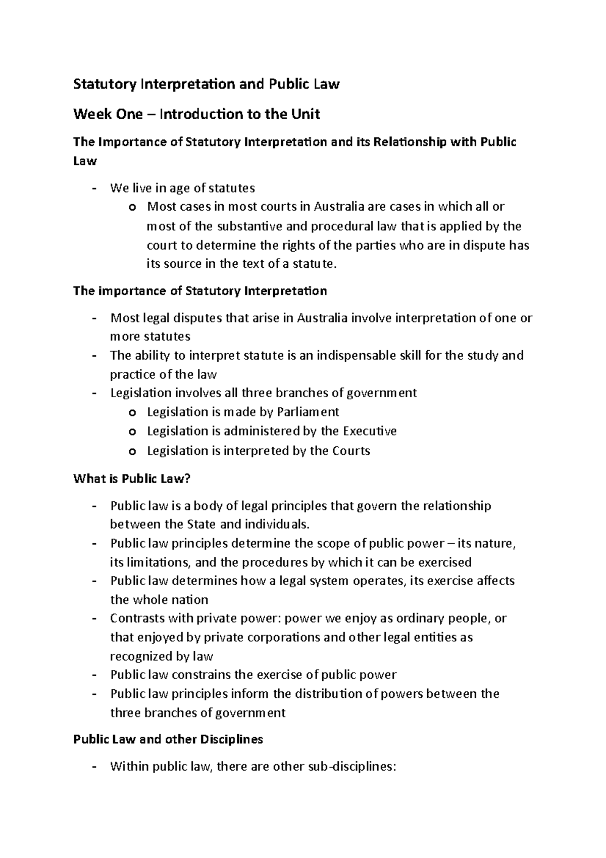 Statutory Interpretation And Public Law The Importance Of Statutory Statutory Interpretation And Public Law The Importance Of Statutory