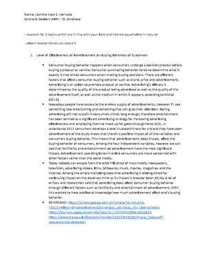 A Correlational Study on the Perceived Impact of Modern Day Inflation ...
