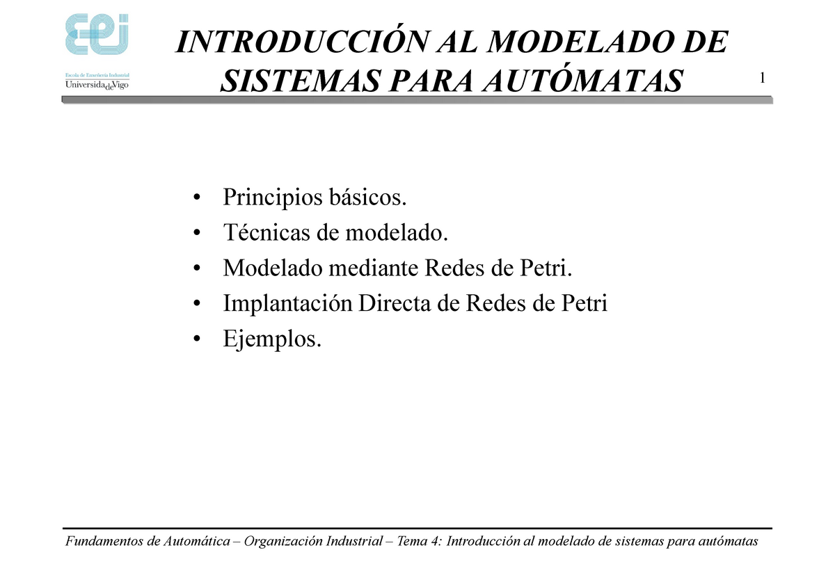 Tema4 - Apuntes 4 - 1 • Principios Básicos. • Técnicas De Modelado ...