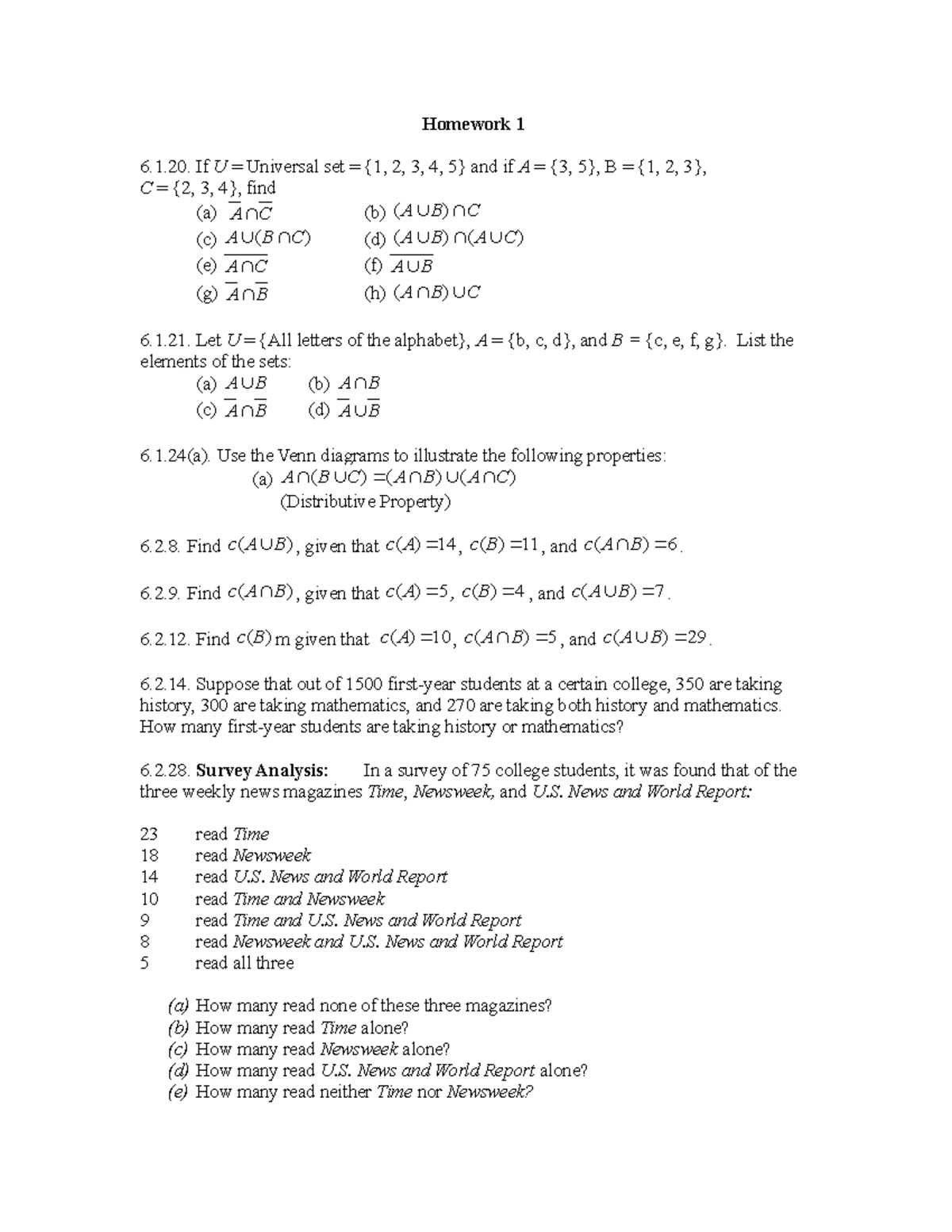 Math 132 Homework V2 Studocu