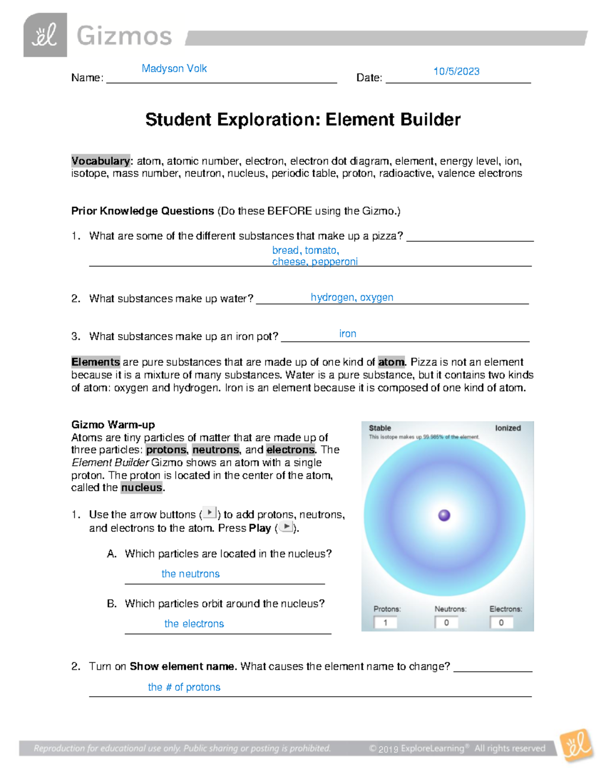 Element Builder SE - ibl - Name ...