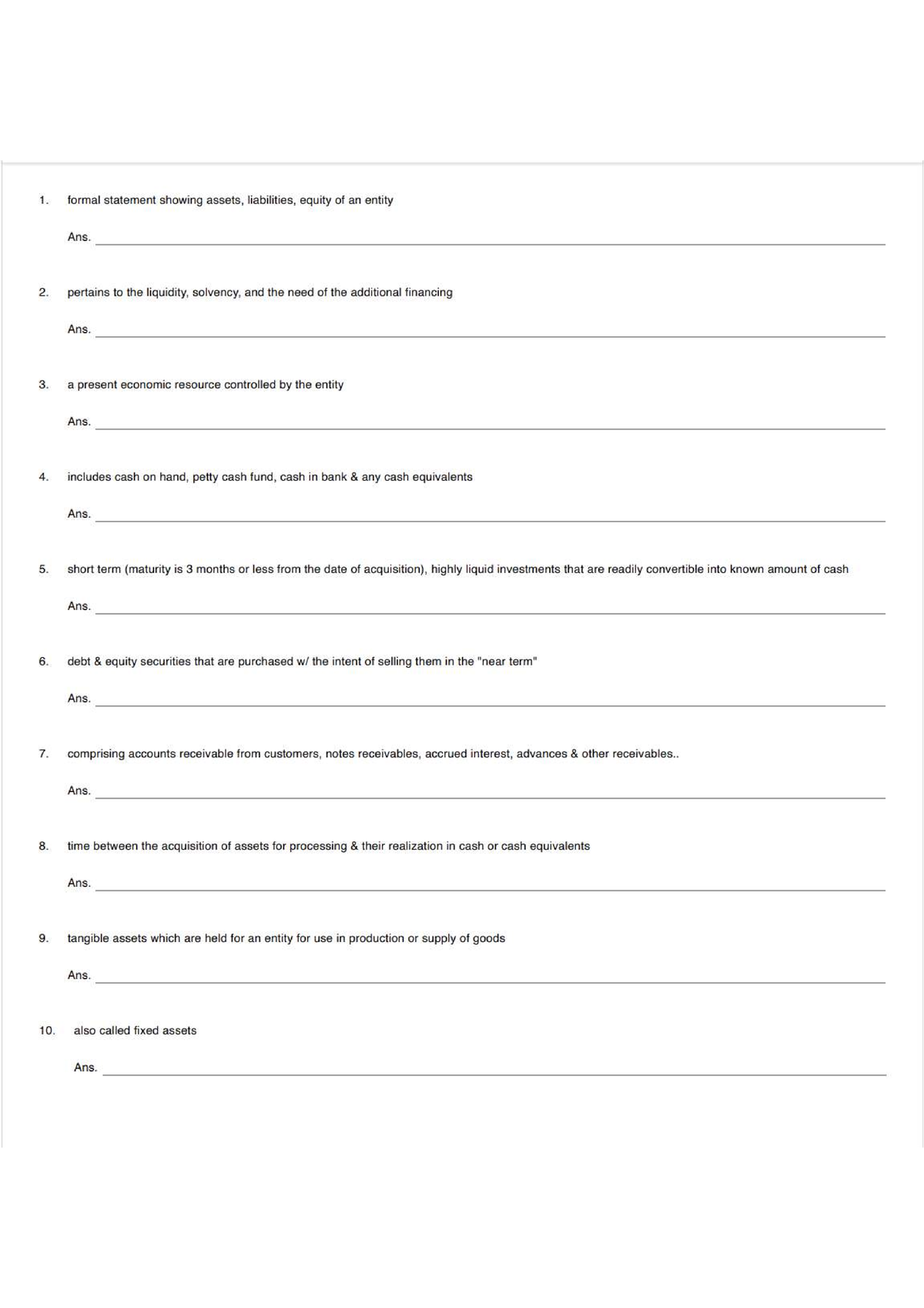 thesis on financial markets