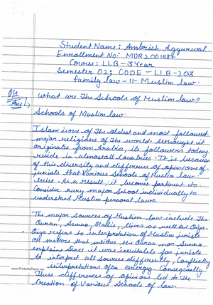 LLB-202 - LLB Notes - Adminitrative Law Notes - 3rd Semester - Studocu